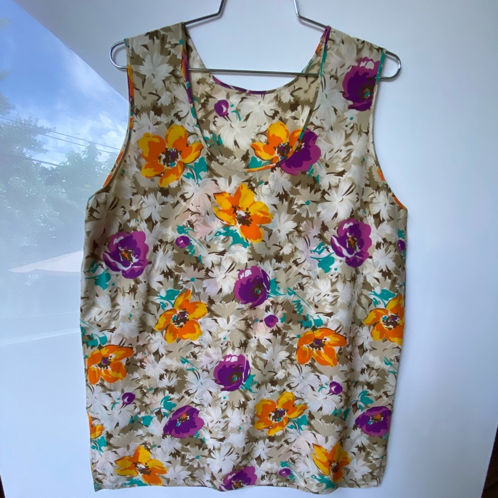 Mariella Burani floral silk top